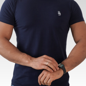 Camiseta Bordada BB Azul