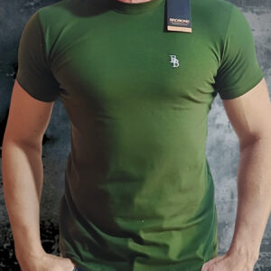 Camiseta Bordada BB Verde Floresta
