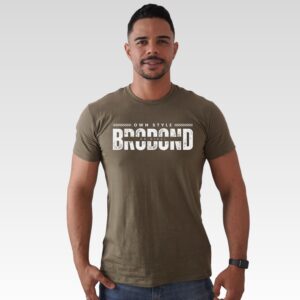 Camiseta Verde Major Estampa DTF Brobond