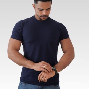 Camiseta Básica Azul