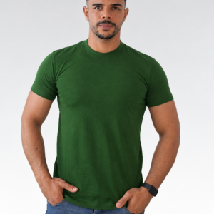 Camiseta Básica Verde Floresta