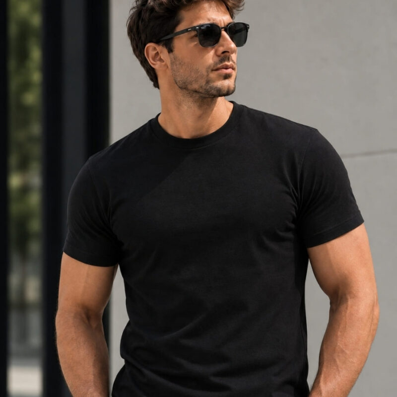 Camiseta Básica Preta