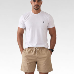 Short de linho Mauricinho (Marfim)